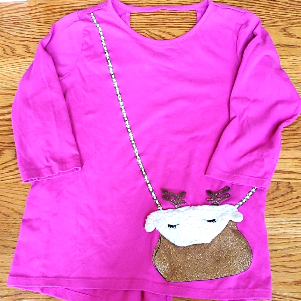 Jessica Simpson Holiday top Girls Sz L